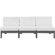 Meridian Furniture Nizuc White Outdoor Patio Modular Sofa