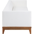Meridian Furniture Rio Off White Water Resisting Fabric Modular Sofa