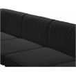 Meridian Furniture Alina Black Velvet Modular Sofa