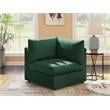 Meridian Furniture Jacob Green Velvet Corner