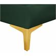 Meridian Furniture Alina Green Velvet Armless Chair