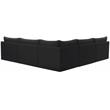 Meridian Furniture Jacob Black Velvet Modular Sectional