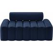 Meridian Furniture Melody Navy Velvet Loveseat
