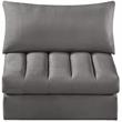 Meridian Furniture Jacob Grey Velvet Armless