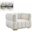 Meridian Furniture Gwen Cream Velvet Chair