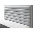 Meridian Furniture Hunter Grey Linen Full Bed