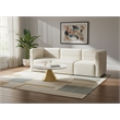 Meridian Furniture Quincy Cream Velvet Modular Sofa