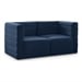 Navy/2-Piece: 2 Corner Chair