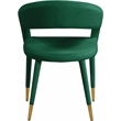 Meridian Furniture Destiny Green Velvet Dining Chair