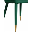 Meridian Furniture Destiny Green Velvet Dining Chair