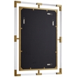 Meridian Furniture Ghost Gold Mirror