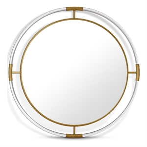 Meridian Furniture Ghost Gold Mirror