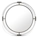 Acrylic Brushed Silver/Round