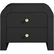 Meridian Furniture Artisto Black Night Stand