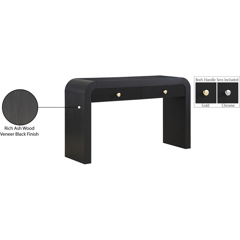 Meridian Furniture Artisto Black Console Table