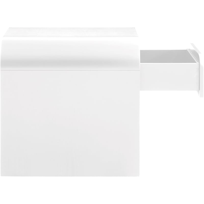 Meridian Furniture Artisto White End Table