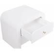 Meridian Furniture Artisto White Night Stand