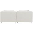 Meridian Furniture Cube Cream Durable Linen Modular Sofa