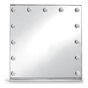 Meridian Furniture Hollywood Chrome Mirror