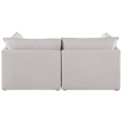 Meridian Furniture Mackenzie Beige Durable Linen Textured Modular Sofa