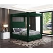 Meridian Furniture Royal Green Velvet Queen Bed