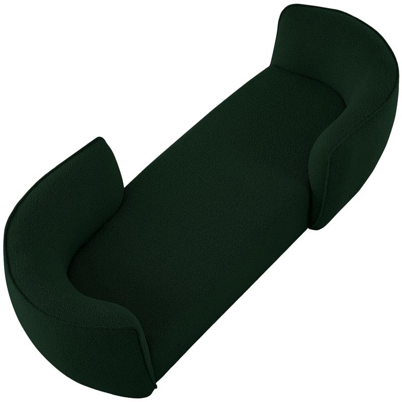 Meridian Furniture Hilton Green Fabric Chaise