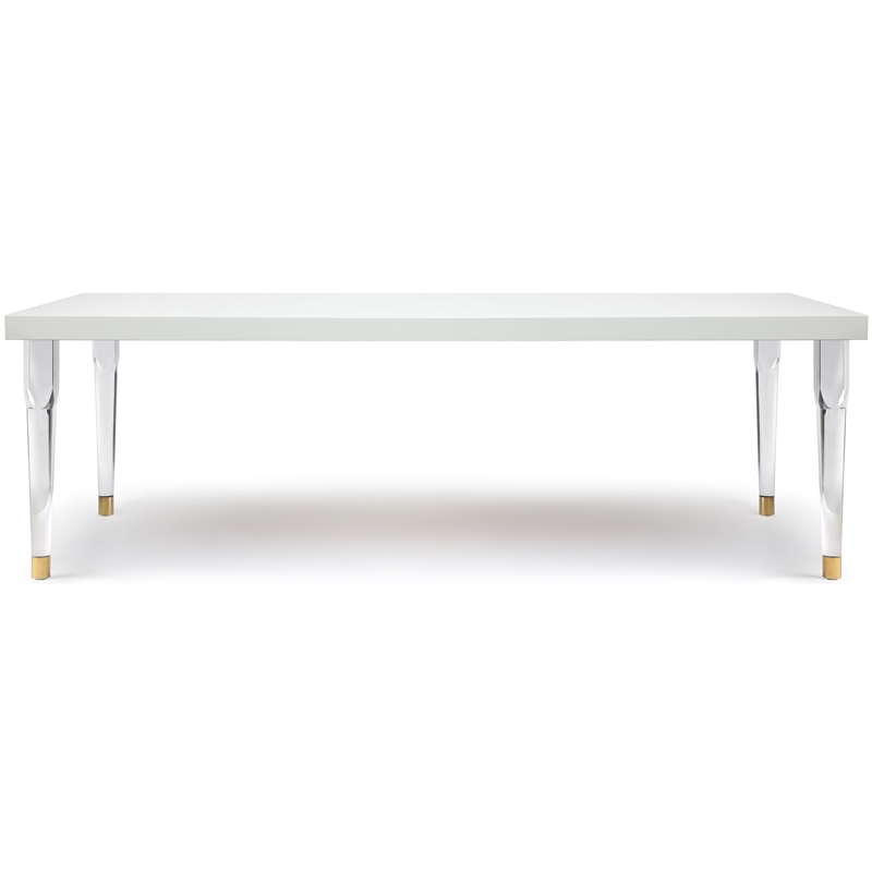 Meridian Furniture Bethany White Dining Table