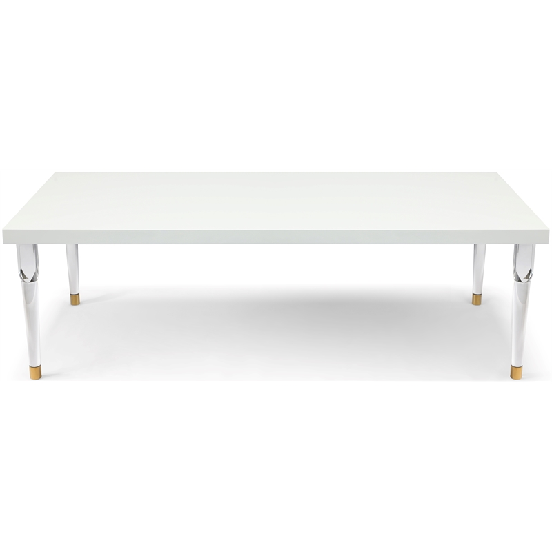 Meridian Furniture Bethany White Dining Table