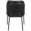Meridian Furniture Jagger Black Vegan Leather Dining Chair (Set of 2)