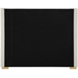Meridian Furniture Royce Beige Linen Textured Fabric Full Bed