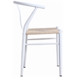 Meridian Furniture Beck Beige Hand Woven Rope Dining Chair