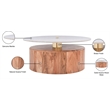 Meridian Furniture Stonewood Acacia Wood Coffee Table