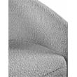 Meridian Furniture Acadia Grey Boucle Fabric Accent Chair