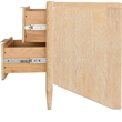 Meridian Furniture Oakwood White Oak Night Stand