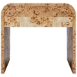 Meridian Furniture Cresthill Burl Wood Night Stand