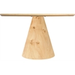 Meridian Furniture Linette Burl Wood Dining Table