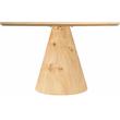 Meridian Furniture Linette Burl Wood Dining Table