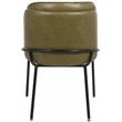 Meridian Furniture Jagger Olive Vegan Leather Dining Chair (Set of 2)