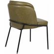 Meridian Furniture Jagger Olive Vegan Leather Dining Chair (Set of 2)