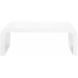 Meridian Furniture Artisto White Coffee Table