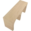 Meridian Furniture June White Oak Console Table