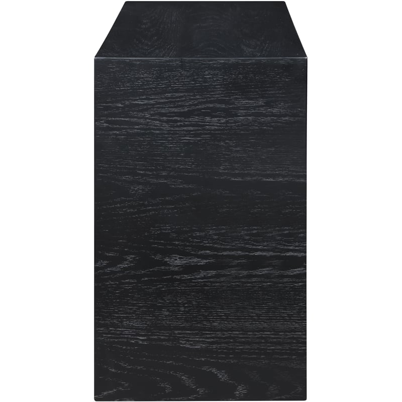 Meridian Furniture June Black Oak Console Table
