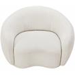 Meridian Furniture Hyde Cream Boucle Fabric Chair