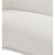 Meridian Furniture Hyde Cream Boucle Fabric Chair