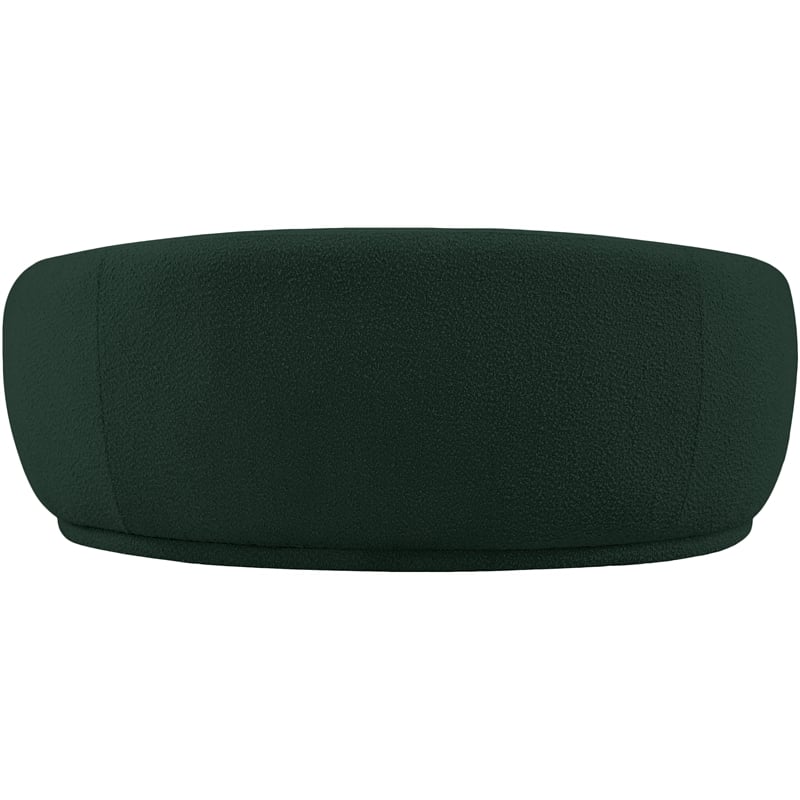 Meridian Furniture Hyde Green Boucle Fabric Loveseat