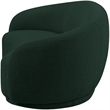 Meridian Furniture Hyde Green Boucle Fabric Loveseat