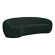 Meridian Furniture Hyde Green Boucle Fabric Sofa