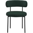 Meridian Furniture Beacon Green Boucle Fabric Dining Chair