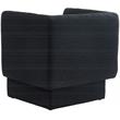 Meridian Furniture Vera Black Boucle Fabric Accent Chair