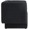 Meridian Furniture Vera Black Boucle Fabric Accent Chair